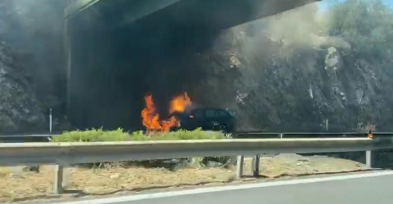 Anas: autostrada A29  Alcamo-Trapani, provvisoriamente chiusa per una vettura in fiamme