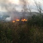 Termini Imerese: fiamme in contrada Cortevecchia, canadair in azione FOTO