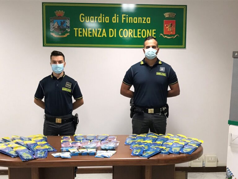 Guardia di Finanza: sequestrati prodotti a marchio contraffatto in provincia di Palermo