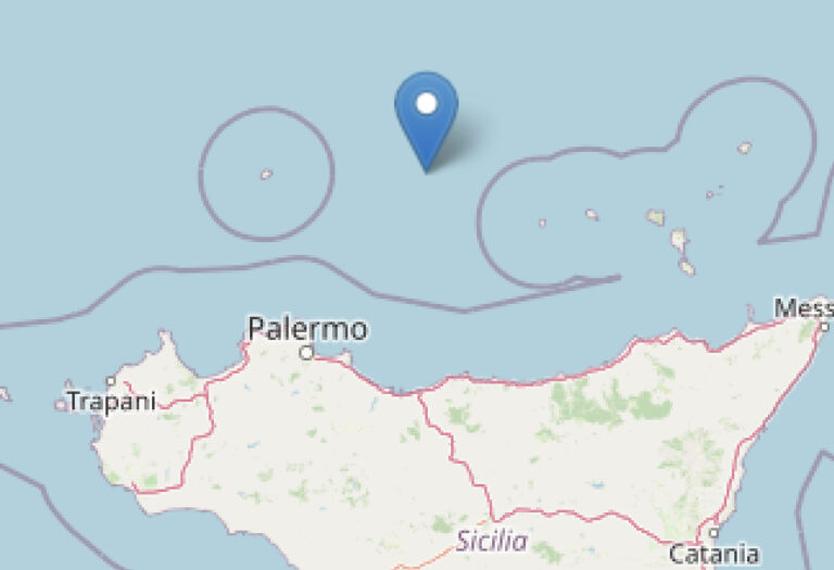 Terremoto di magnitudo 3.6 nella notte al largo di Palermo e Bagheria