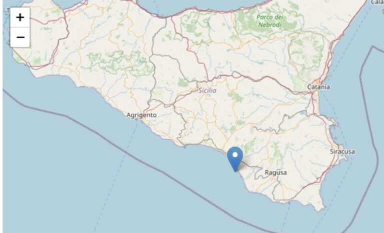 Terremoto di magnitudo 4.6 avvertito anche a Trabia e Termini Imerese