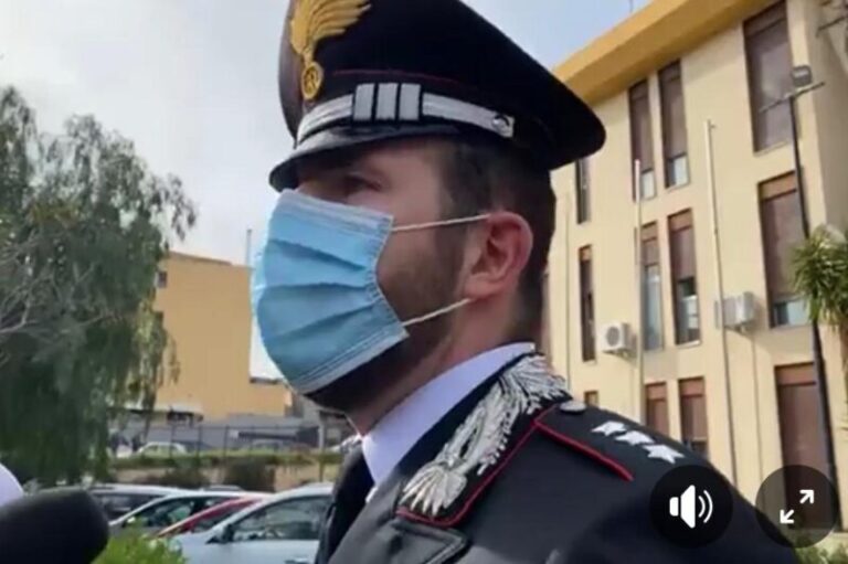 Omicidio Roberta Siragusa: dopo il fermo parla il capitano dei carabinieri Federico Minicucci VIDEO