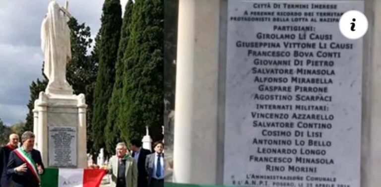 Cimitero: torna a far discutere la lapide collocata al monumento della Madonna Addolorata