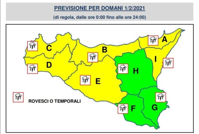 Temporali in arrivo: nuova allerta meteo della Protezione Civile