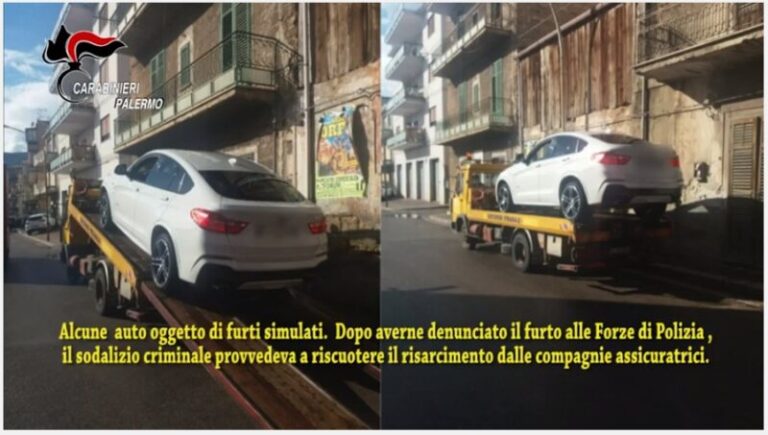 Furti auto, riciclaggio e truffe alle assicurazioni: 16 ordinanze cautelari, c’è anche un poliziotto e un carabiniere VIDEO