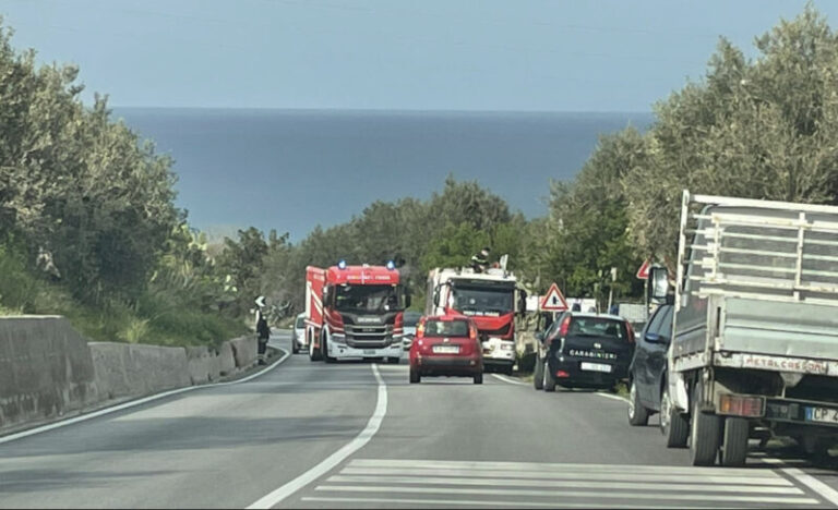 Termini Imerese: incendio in un’azienda in contrada Calcasacco