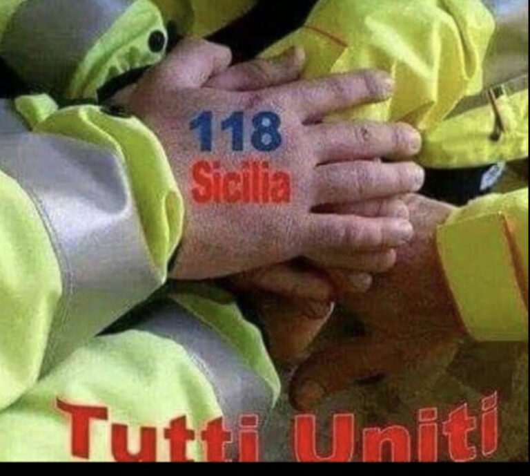 Il 118 siciliano e gli autisti soccorritori scioperano in zona rossa