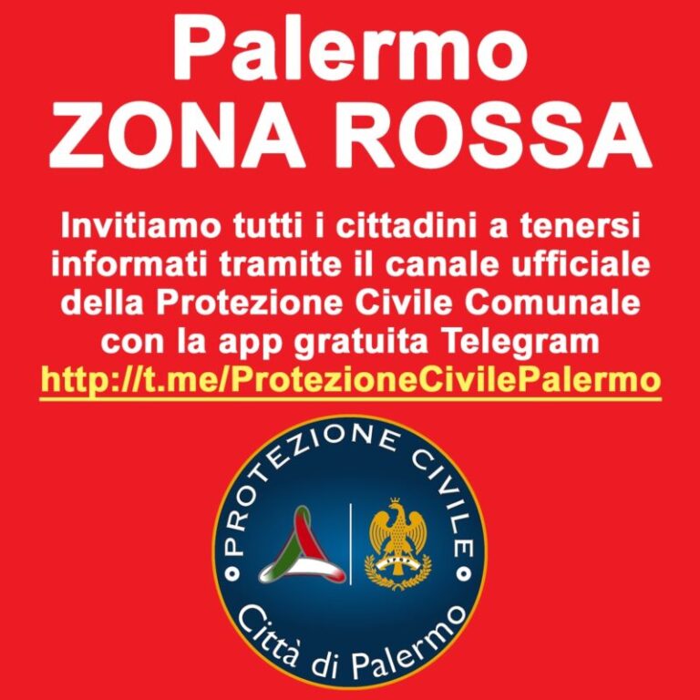 Palermo zona rossa: le regole da seguire