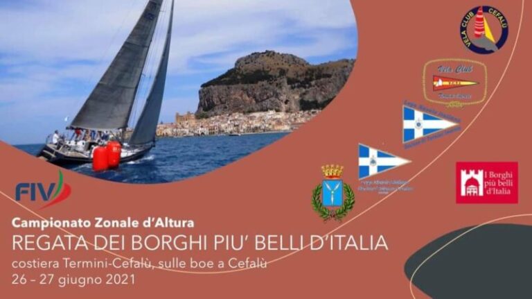 Tutto pronto per la regata dei Borghi più belli d’Italia 2021, si parte da Termini Imerese