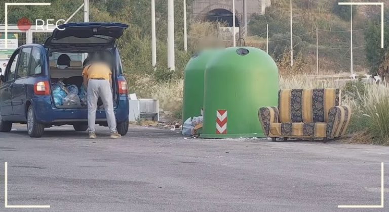 Rifiuti Termini Imerese: le telecamere incastrano altri “zozzoni”