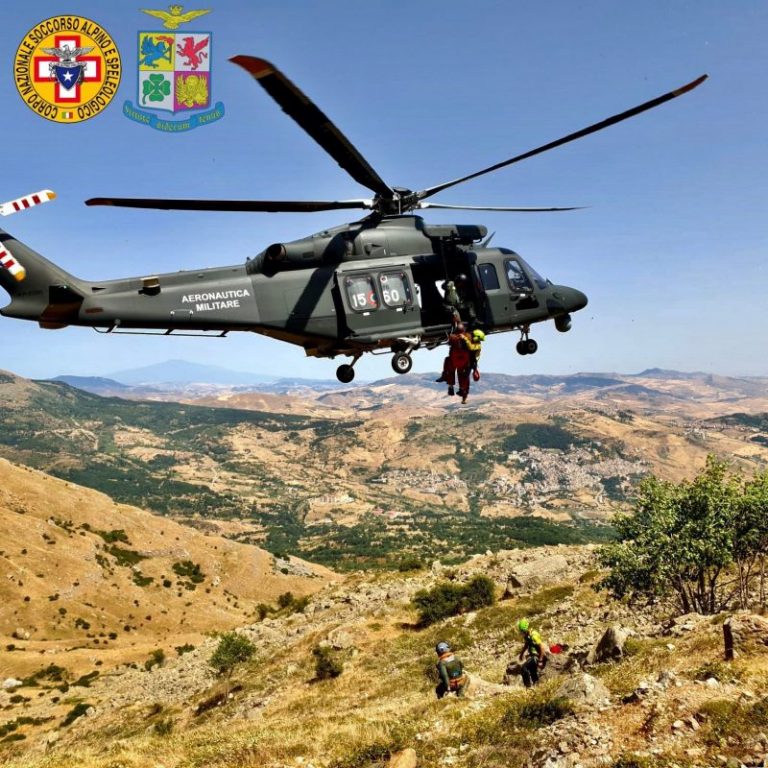 Madonie: colto da malore mentre raccoglieva origano, salvato da Soccorso Alpino e Aeronautica Militare