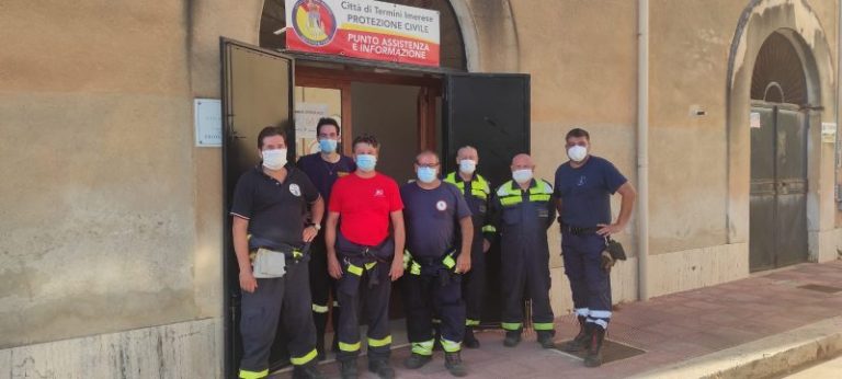 Ancora incendi a Termini Imerese: Protezione civile interviene in via Targa Florio