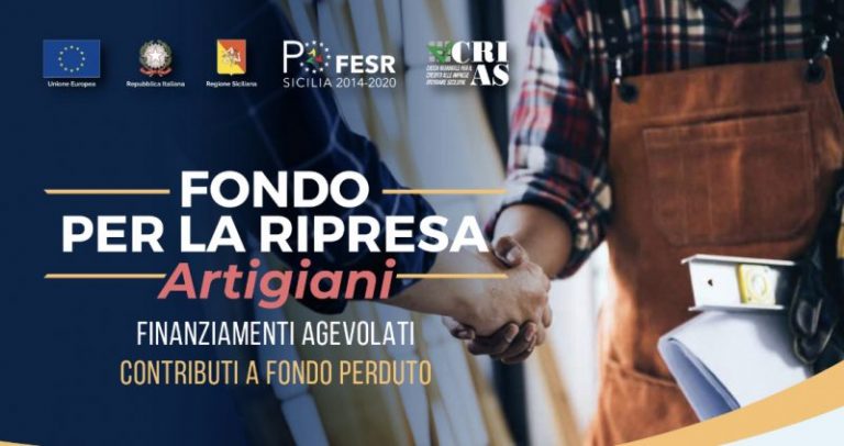 Artigiani, attivo sportello online Crias per domanda agevolazioni a progetti di investimento