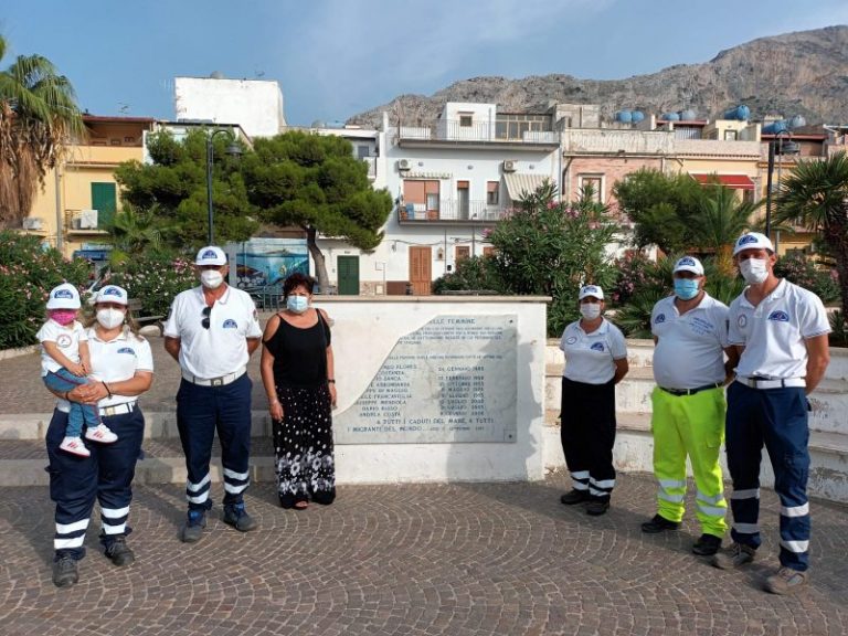 Bcsicilia, guardia costiera ausiliaria e protezione civile, attivano una raccolta fondi per ripristinare la lapide “caduti del mare”