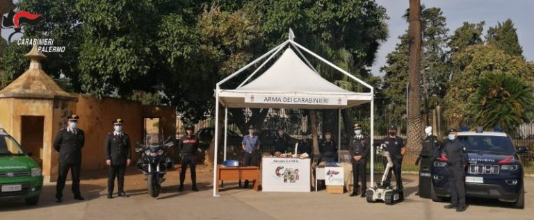 Manifestazione “La domenica favorita”, presenti anche i carabinieri