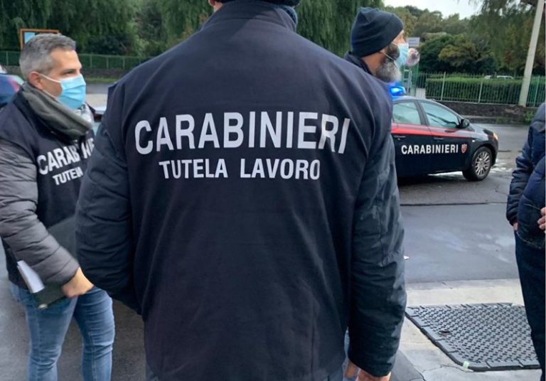 Carabinieri: controlli nei cantieri edili della provincia di Palermo