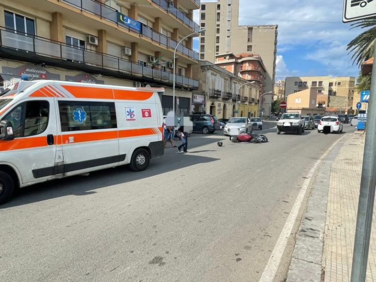 Termini Imerese: incidente in via Aurora, soccorso un uomo