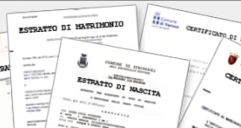 Anagrafe nazionale: dal 15 novembre certificati anagrafici online e gratuiti per i cittadini