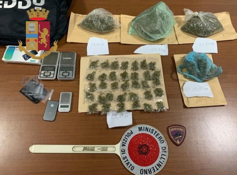 Polizia: arrestati tre pusher, spacciavano da casa e nelle piazze palermitane