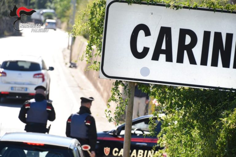 Carabinieri: arrestato complice duplice tentato omicidio in provincia di Palermo