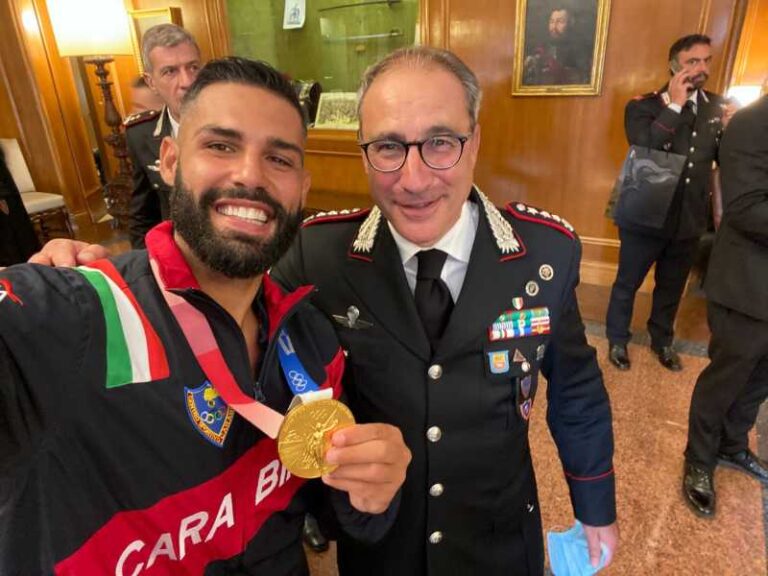 Luigi Busà il campione atleta dei Carabinieri riceverà il premio internazionale “Beato Padre Pino Puglisi”