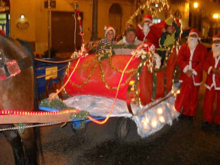 Oggi a Termini Imerese in arrivo la slitta di Babbo Natale