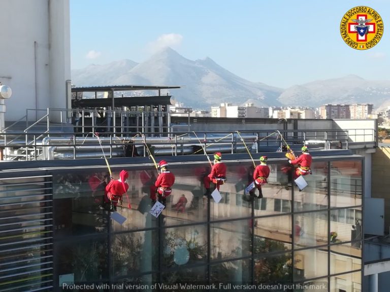 Ospedale dei bambini, Natale ed Epifania col Soccorso Alpino