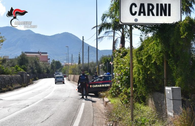 Donna tenta il suicidio su un ponte in provincia di Palermo, salvata dai carabinieri