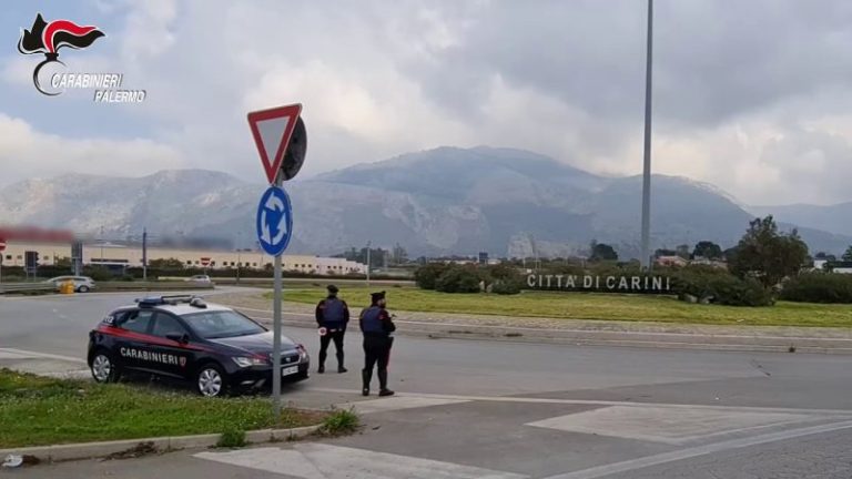 Operazione carabinieri in provincia di Palermo: nove misure cautelari per furto, riciclaggio e favoreggiamento