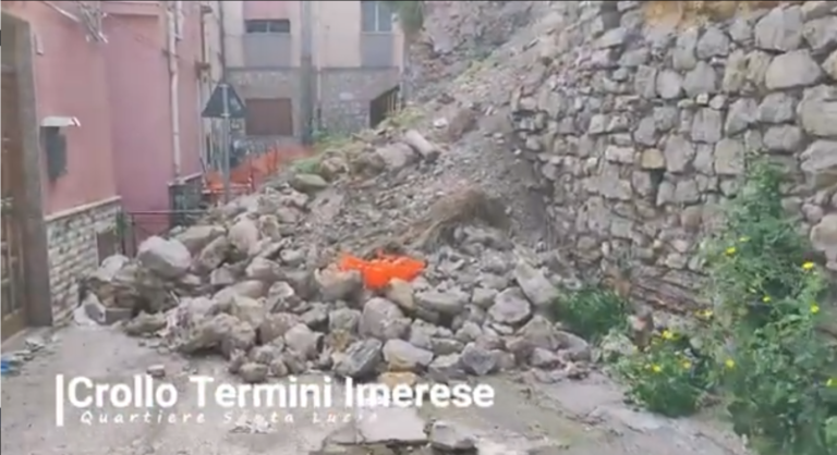 Termini Imerese: sui luoghi del crollo ad oltre un mese dalla frana nel quartiere Santa Lucia VIDEO