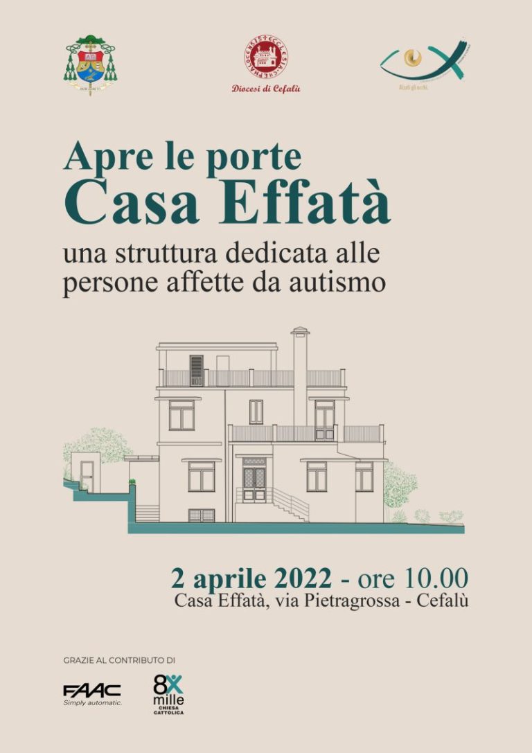 Cefalù apre le porte a Casa Effatà, una struttura di accoglienza per ragazzi affetti da autismo