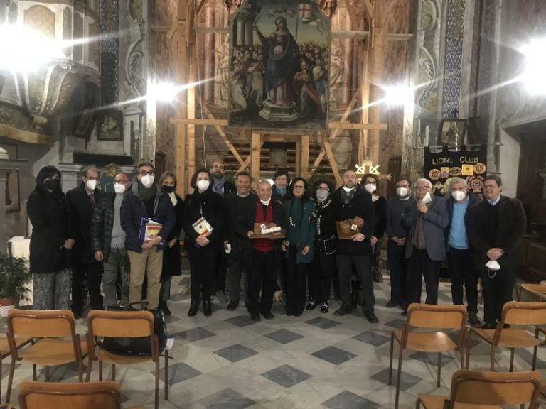 Premio Lions “Santu Baddaru”: si rinnova la tradizione nella chiesa di Sant’Orsola, presentati cinque nuovi soci FOTO E VIDEO