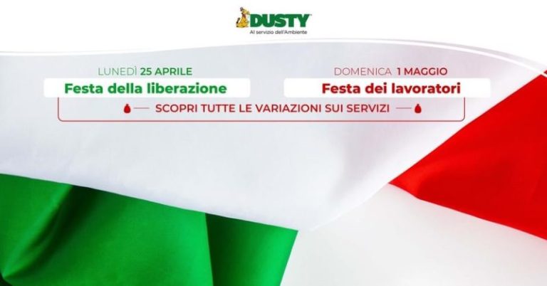 Dusty Termini Imerese: le regole sul conferimento rifiuti per il 25 aprile