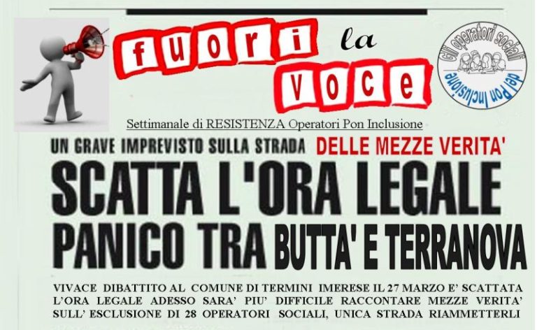 Bufera 28 operatori sociali Termini Imerese: “Una grave ingiustizia, sindaco Terranova e assessore Buttà facciano un passo indietro”