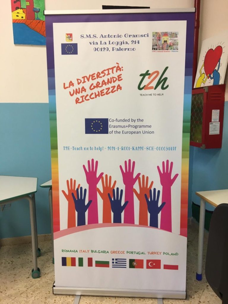 Al via il progetto Erasmus “Teach me to help” all’istituto “A. Gramsci” di Palermo