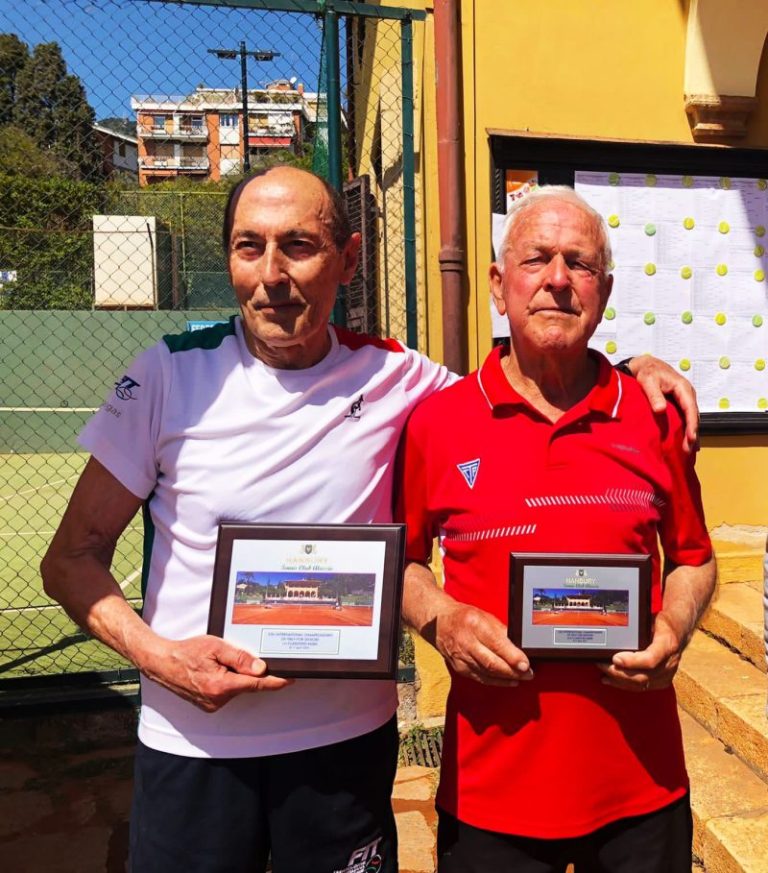 Tennis over 80: Fumagalli e Milesi del Country ai mondiali per nazioni