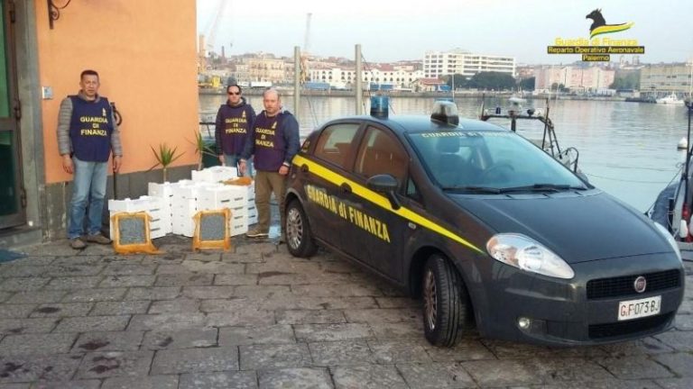 Palermo contrasto alla pesca: sequestrati 300 metri di reti e 50 kg di novellame