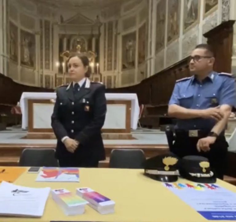 Devianze e dipendenze: la relazione e i consigli del Maggiore Sara Pini, comandante reparto territoriale carabinieri Termini Imerese