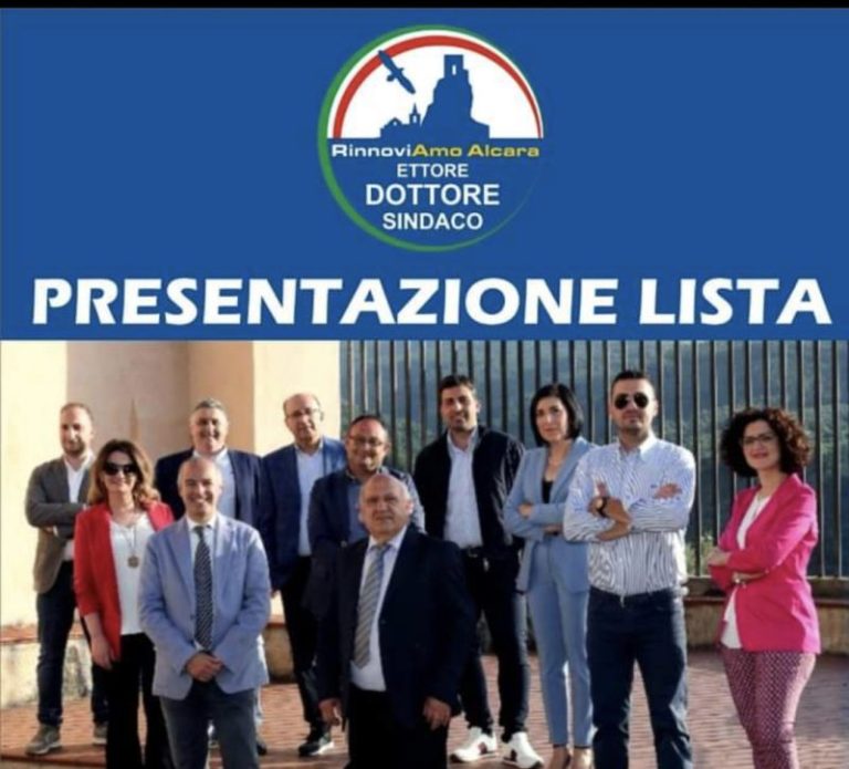 Politica: Alcara Li Fusi squadra che vince non si cambia