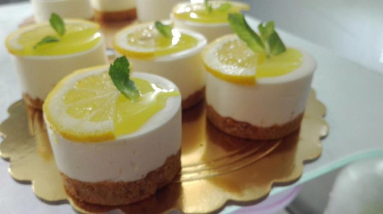 Le ricette di Himera Live: mini cheesecake al limone