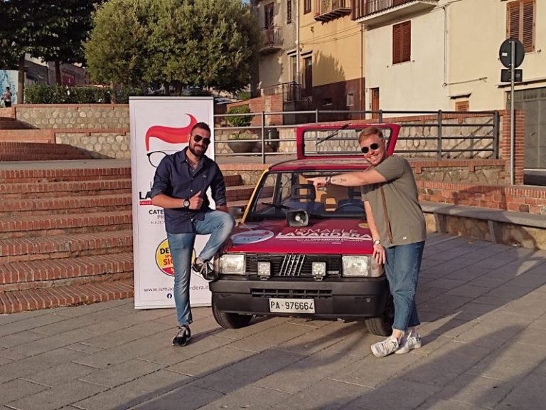 Ismaele La Vardera: molto entusiasmo per la tappa a Polizzi Generosa