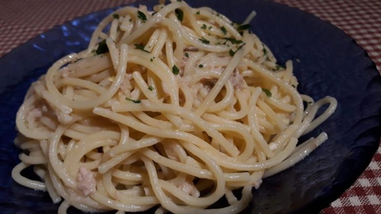 Le ricette di Himera Live: spaghetti al tonno e limone