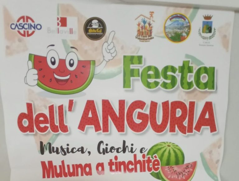 Termini Imerese: tutto pronto per la festa dell’anguria, appuntamento il 31 luglio