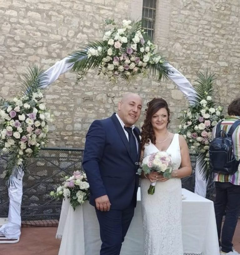 Lieto evento al museo di Termini Imerese: Antonio e Ignazia scelgono il giardino per unirsi in matrimonio FOTO