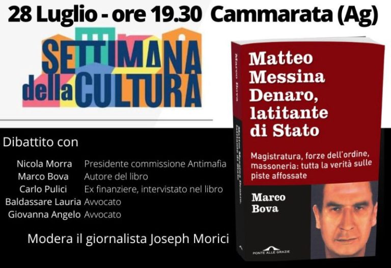 Matteo Messina Denaro: nuovo incontro con l’ex finanziere termitano Pulici e Nicola Morra, presidente commissione parlamentare Antimafia