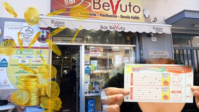 La fortuna bacia Termini Imerese: beccati due 5, vincite da 68mila euro al SuperEnalotto FOTO