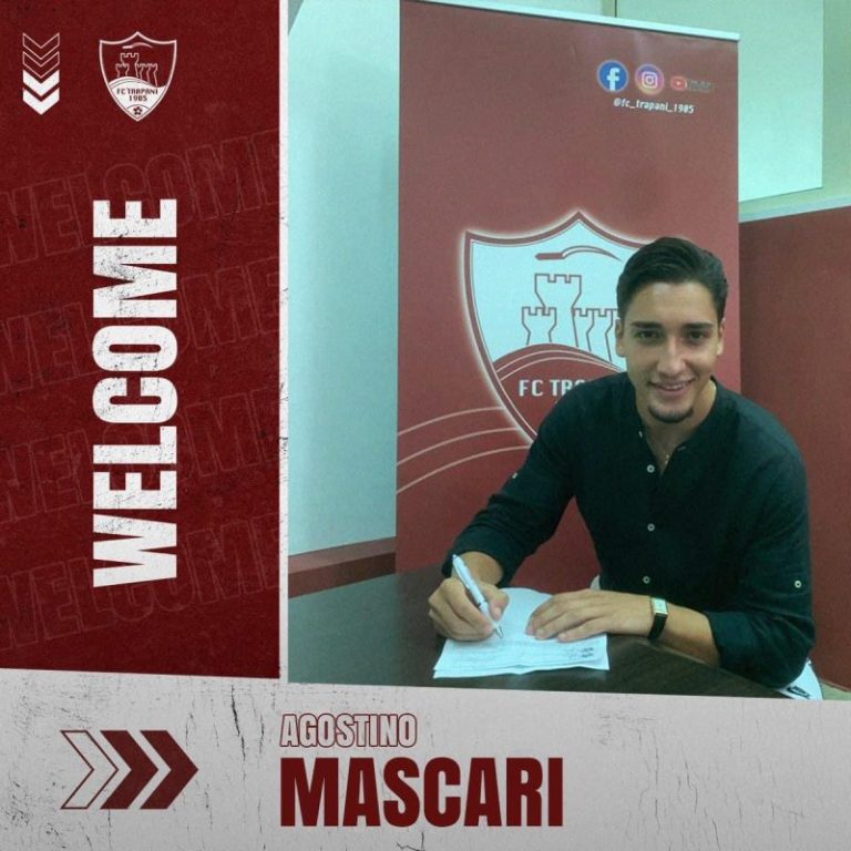 Il calciatore termitano Agostino Mascari è il nuovo attaccante dell’FC Trapani