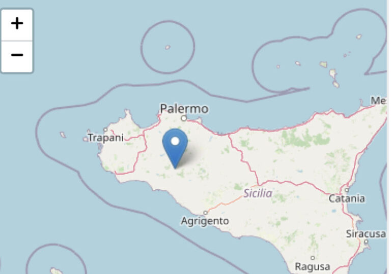 Terremoto: scossa di magnitudo 4.2 avvertita in provincia di Palermo