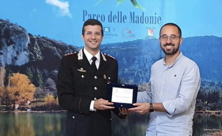 Ente Parco Madonie: visita del capitano Nardone, lascia la compagnia di Petralia Sottana