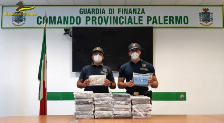 Guardia di Finanza: sequestrati 33 chili di cocaina a Buonfornello, arrestato corriere